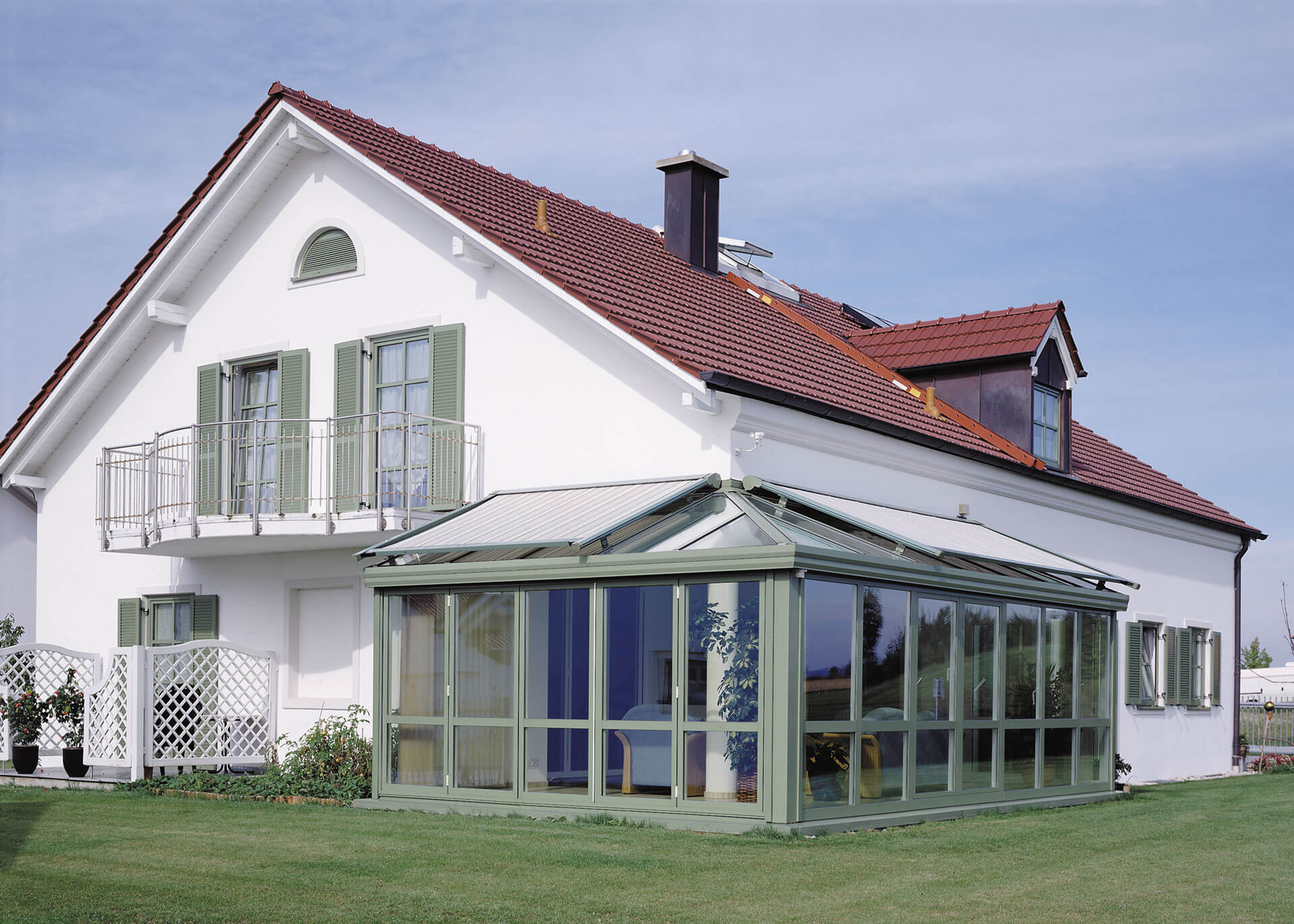 48+ Wintergarten Vorgarten, Bei einem wintergarten, der als anbau an